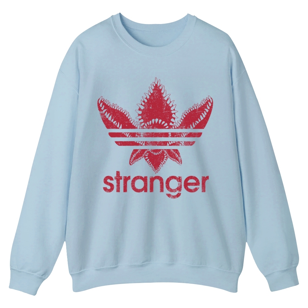 Stranger Things Demogorgon Adidas Casual Crewneck Sweatshirt