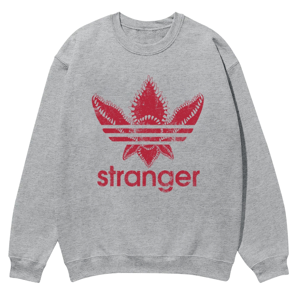 Stranger Things Demogorgon Adidas Casual Crewneck Sweatshirt