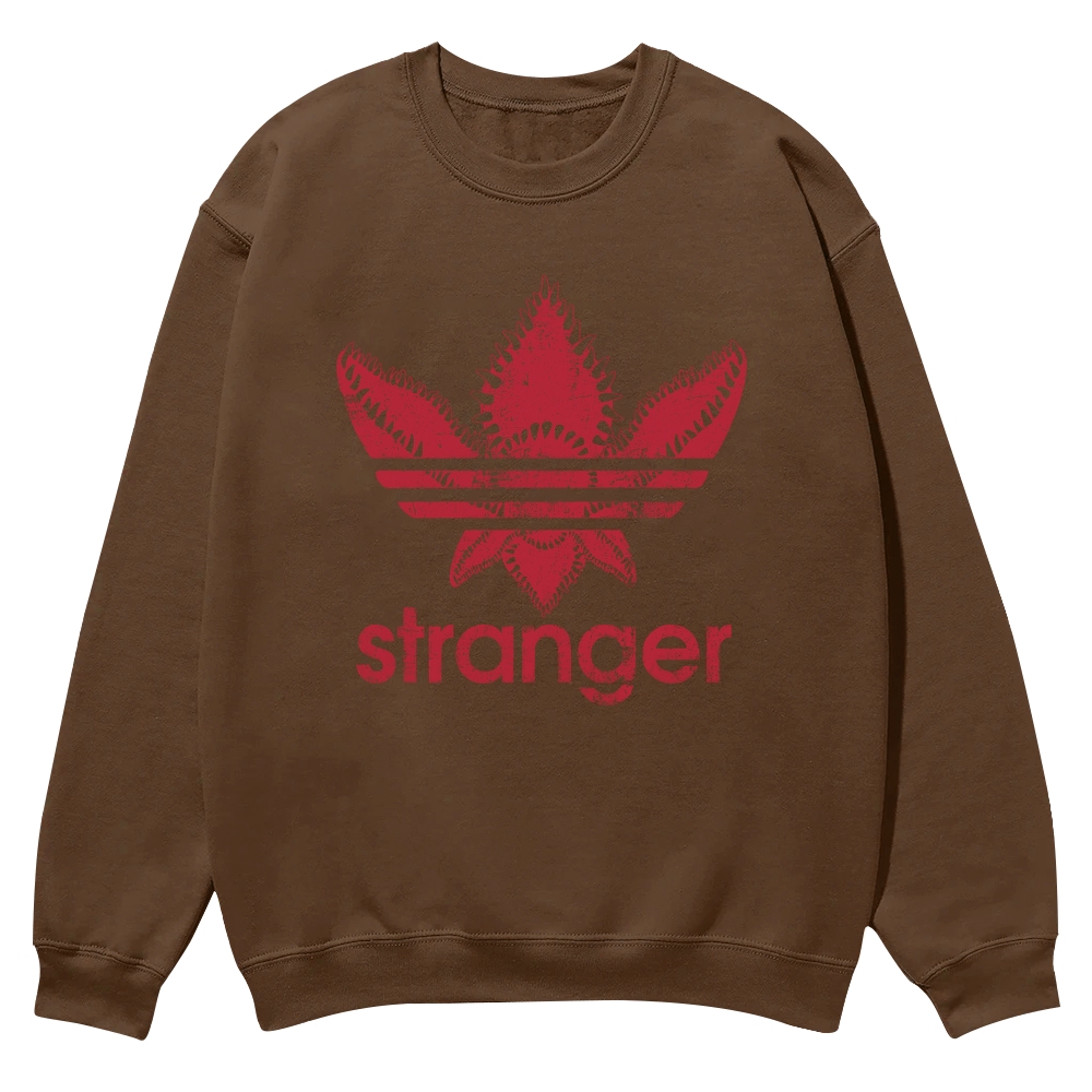Stranger Things Demogorgon Adidas Casual Crewneck Sweatshirt