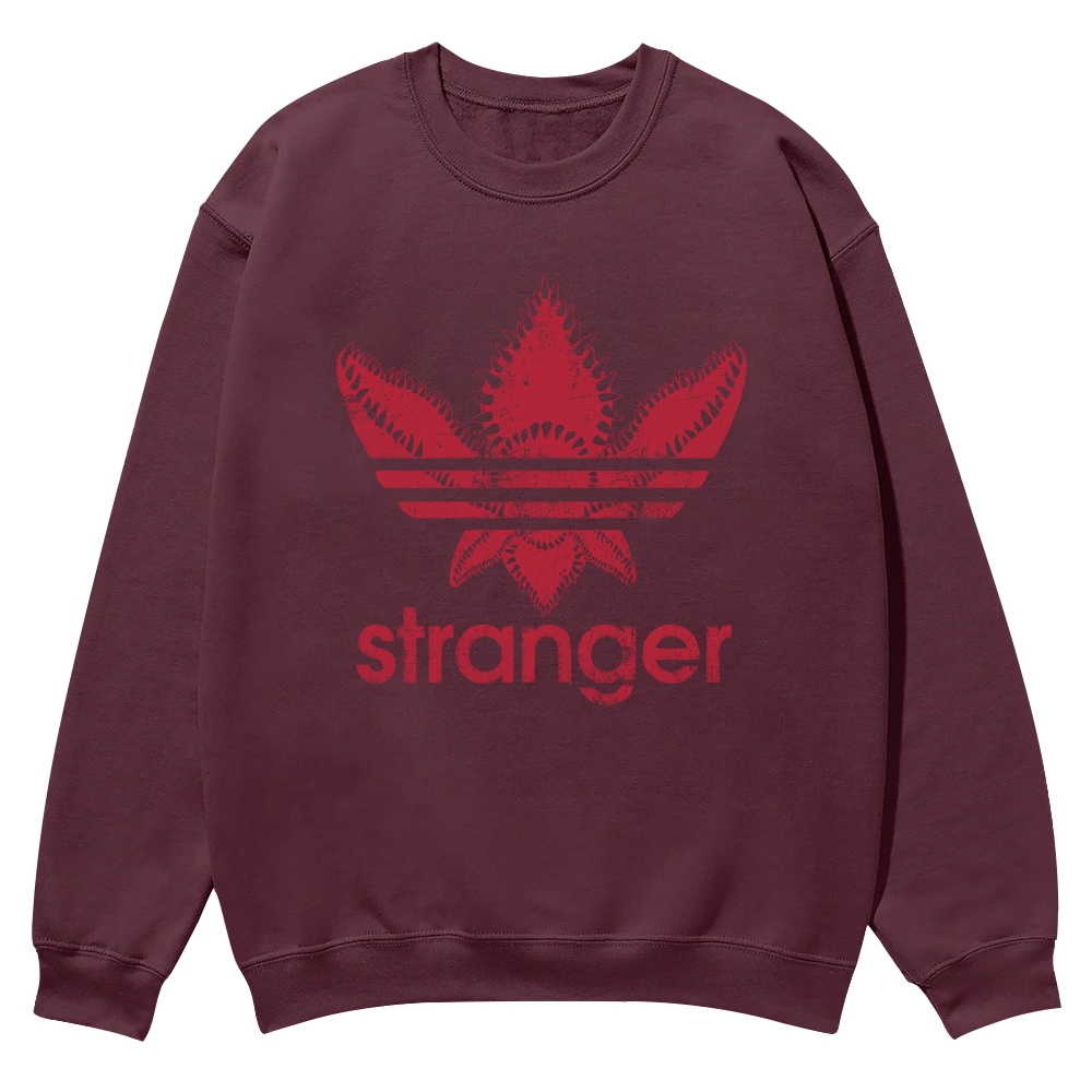 Stranger Things Demogorgon Adidas Casual Crewneck Sweatshirt