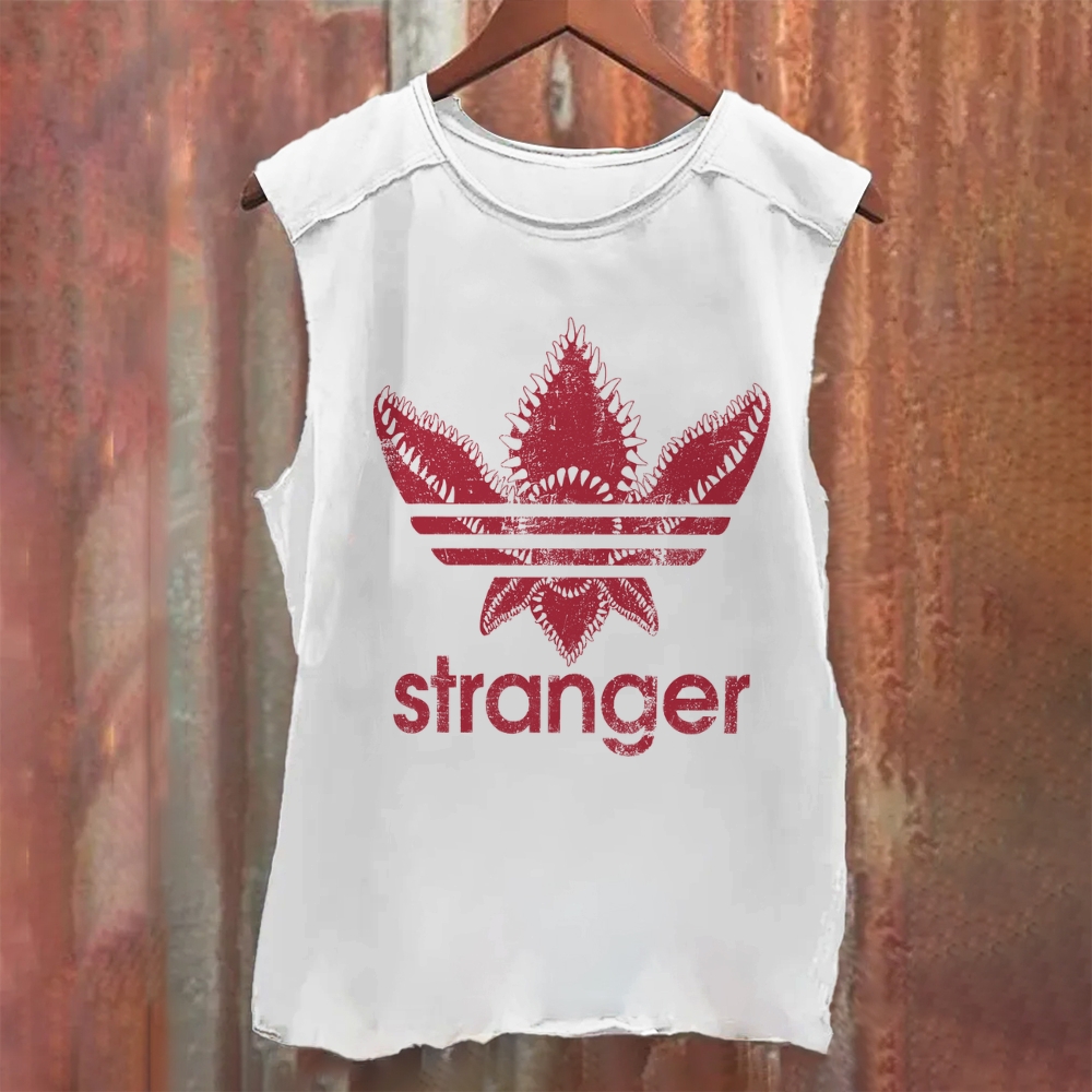 Stranger Things Demogorgon Adidas Unisex Casual Printed Tank Top