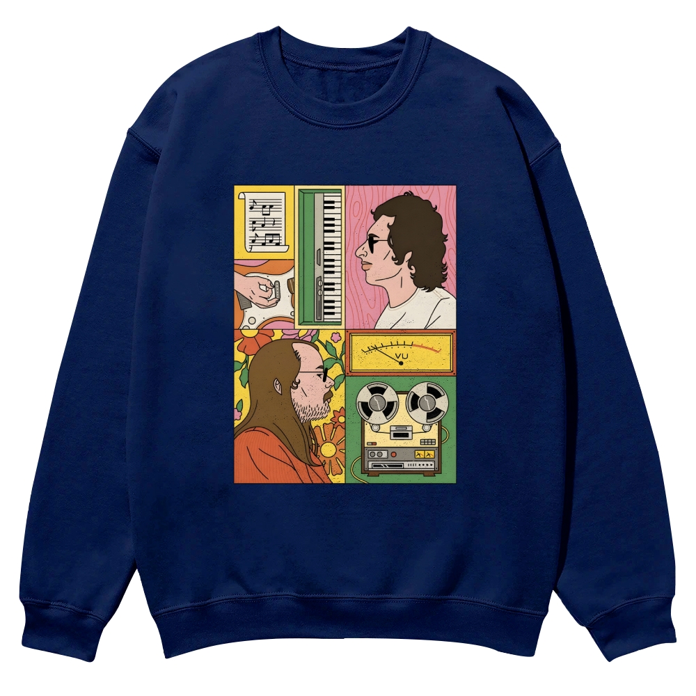 Steely Dan Casual Crewneck Sweatshirt