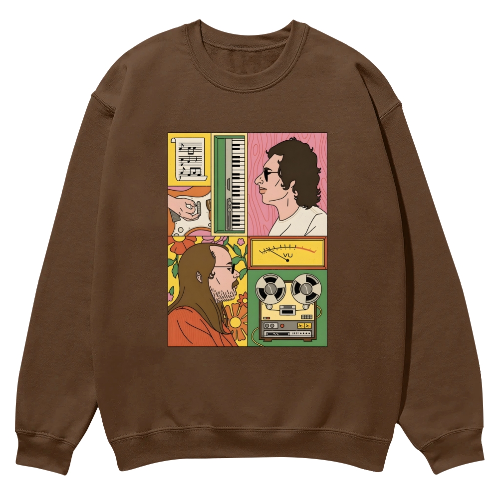 Steely Dan Casual Crewneck Sweatshirt