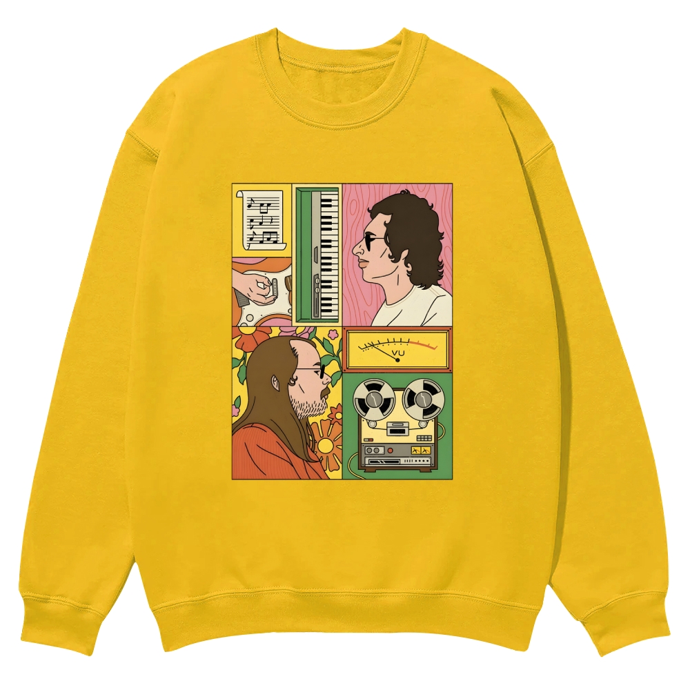 Steely Dan Casual Crewneck Sweatshirt