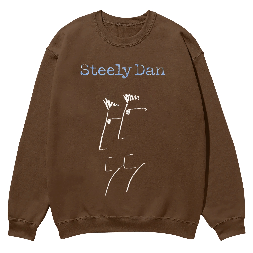 Vintage Steely Dan Casual Crewneck Sweatshirt