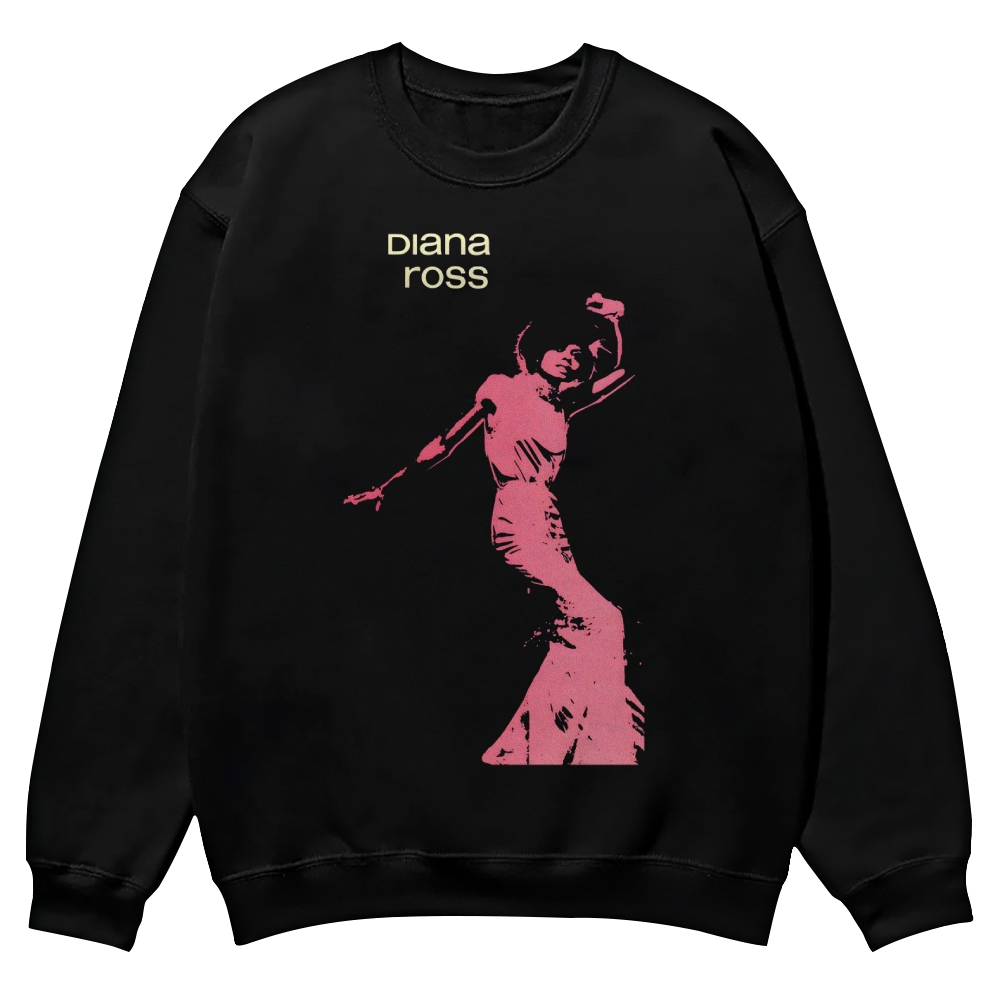 Vintage Diana Ross Casual Crewneck Sweatshirt
