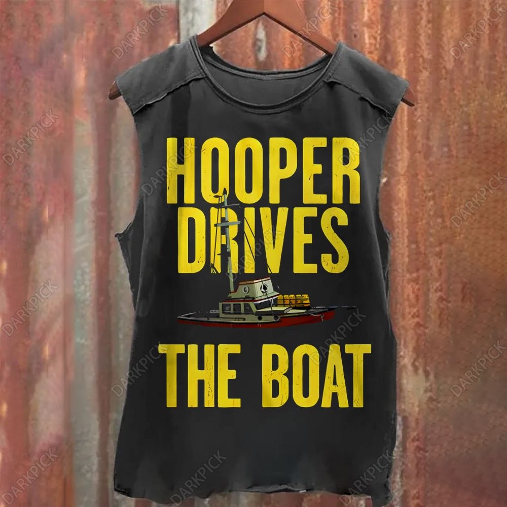 Jaws, Hooper drives the boat Tank Top