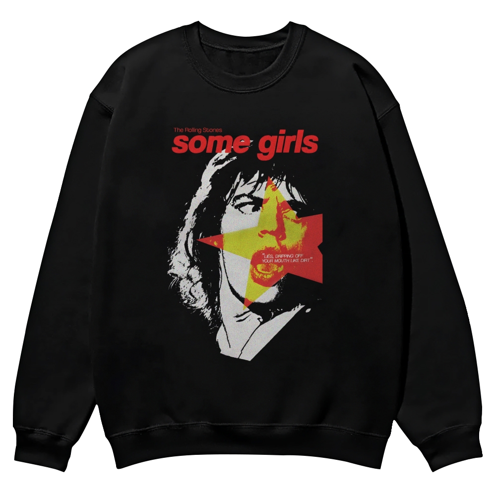 The Rolling Stone Some Girls Casual Crewneck Sweatshirt