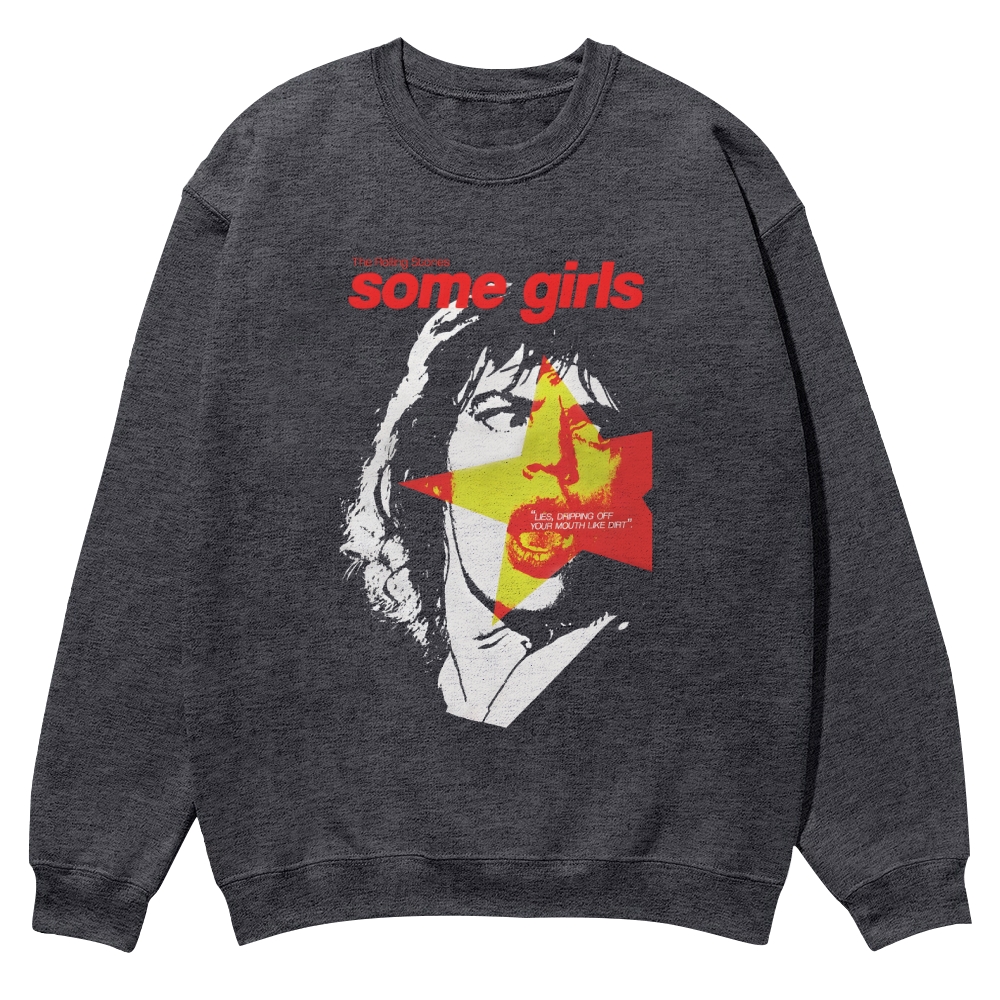 The Rolling Stone Some Girls Casual Crewneck Sweatshirt