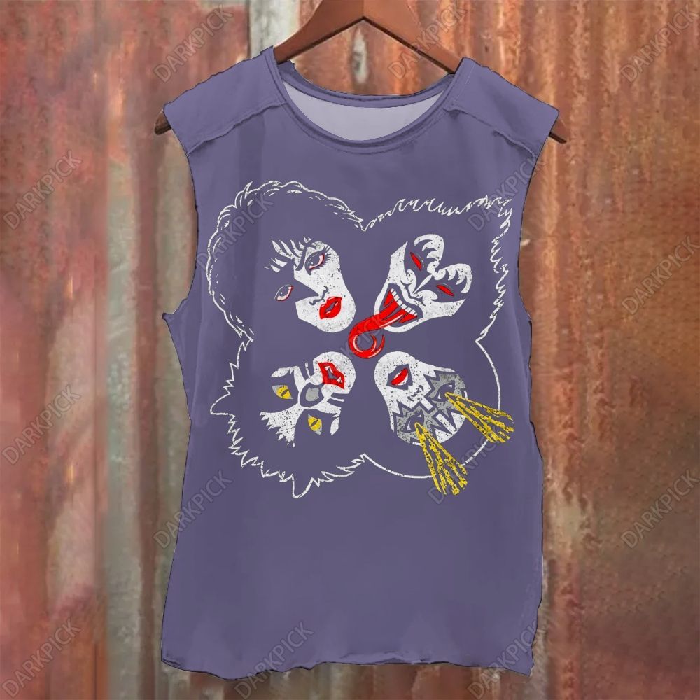 Kiss Rock Band Tank Top