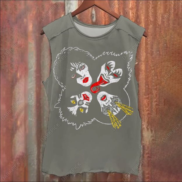 Kiss Rock Band Tank Top