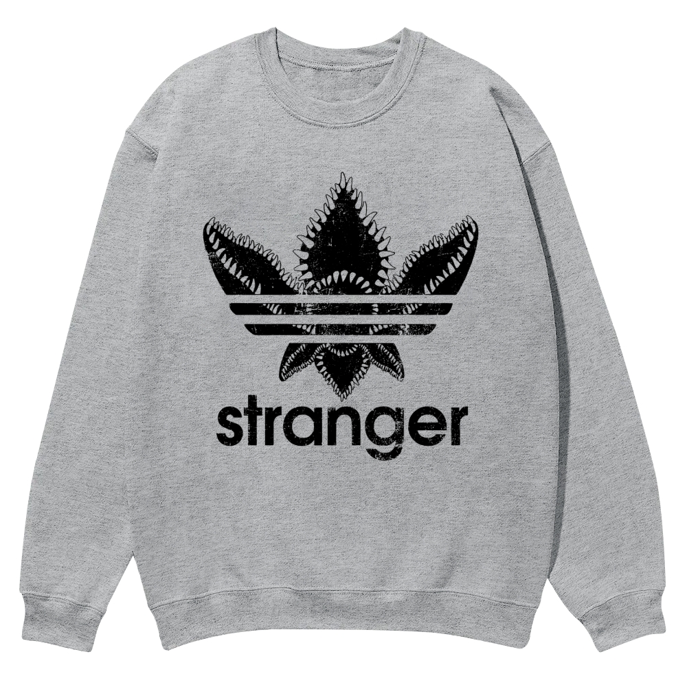 Stranger Things Demogorgon Adidas Casual Crewneck Sweatshirt