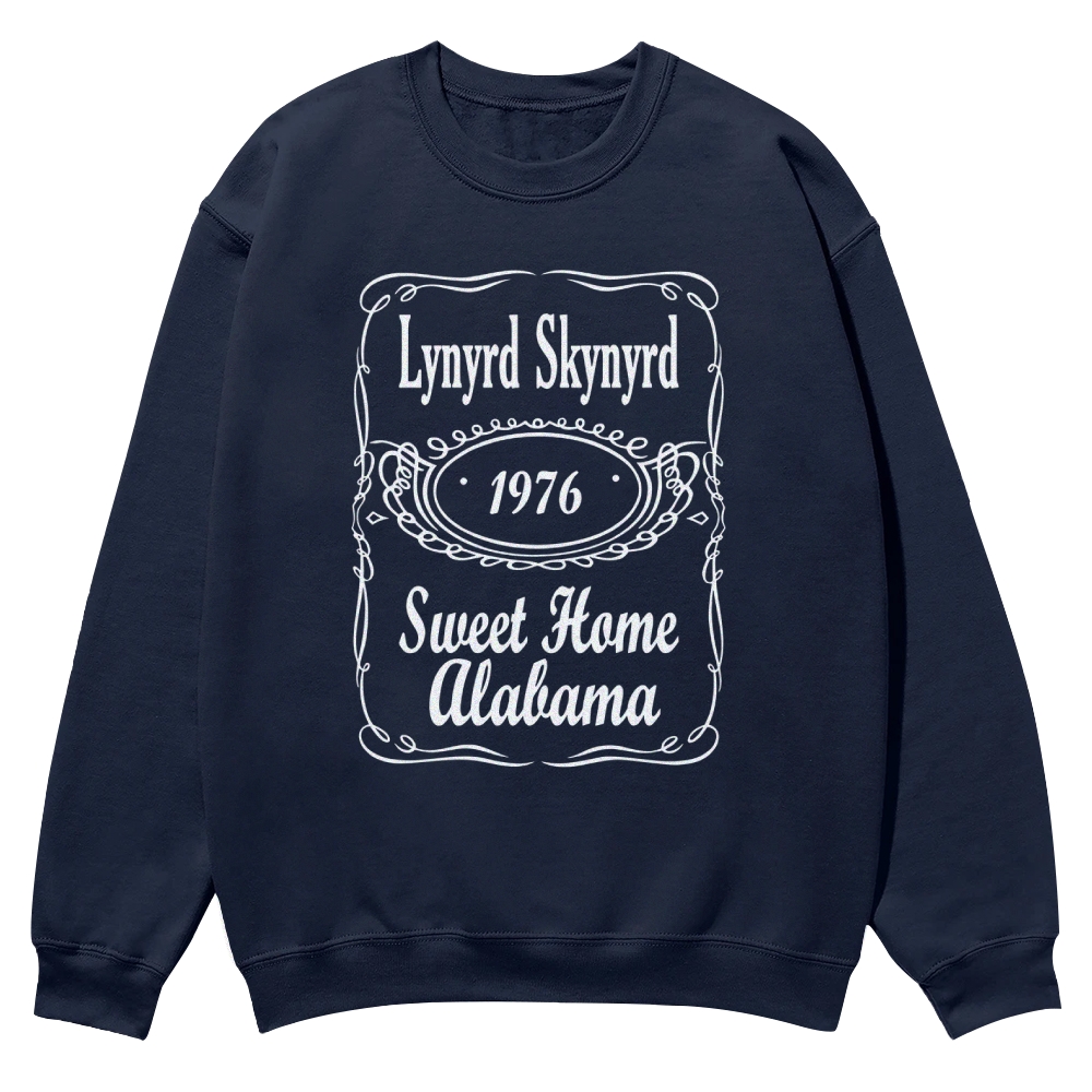 Lynyrd Skynyrd "Sweet Home Alabama" Casual Crewneck Sweatshirt