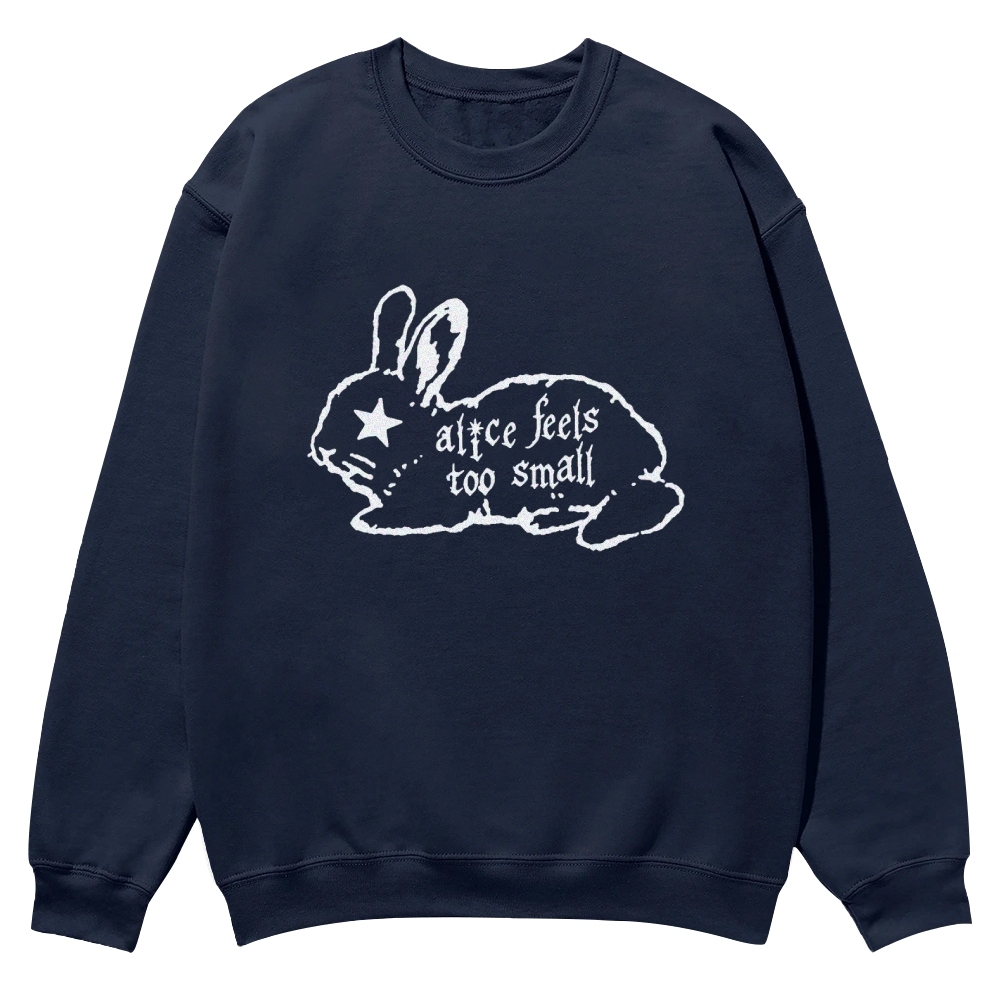 Halsey's"Alice feels too small" Casual Crewneck Sweatshirt