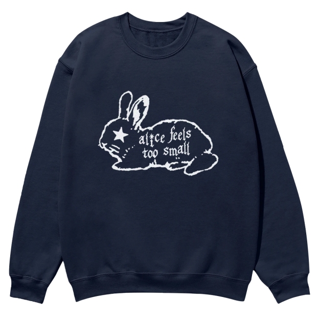 Halsey's"Alice feels too small" Casual Crewneck Sweatshirt