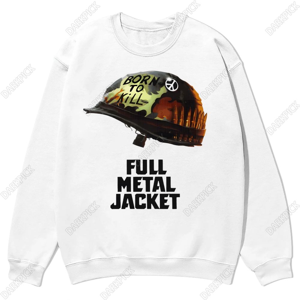 Full Metal Jacket Movie Casual Crewneck Sweatshirt
