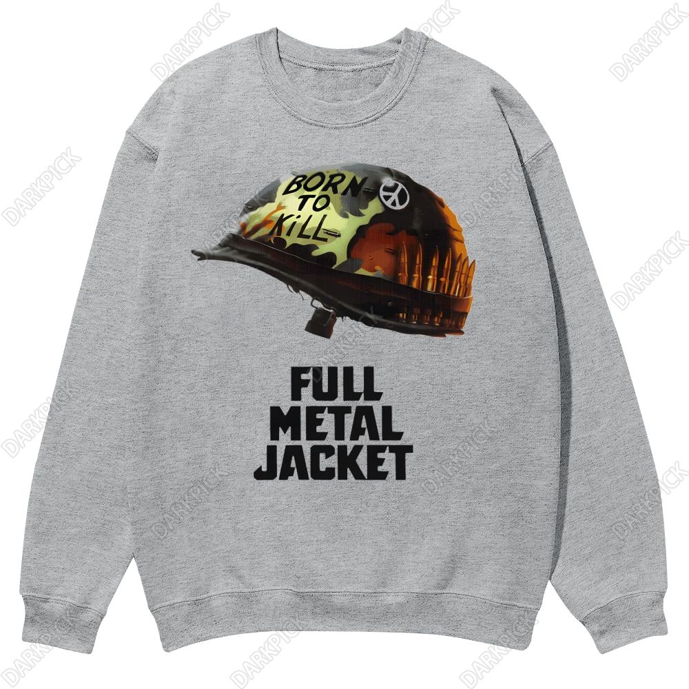 Full Metal Jacket Movie Casual Crewneck Sweatshirt