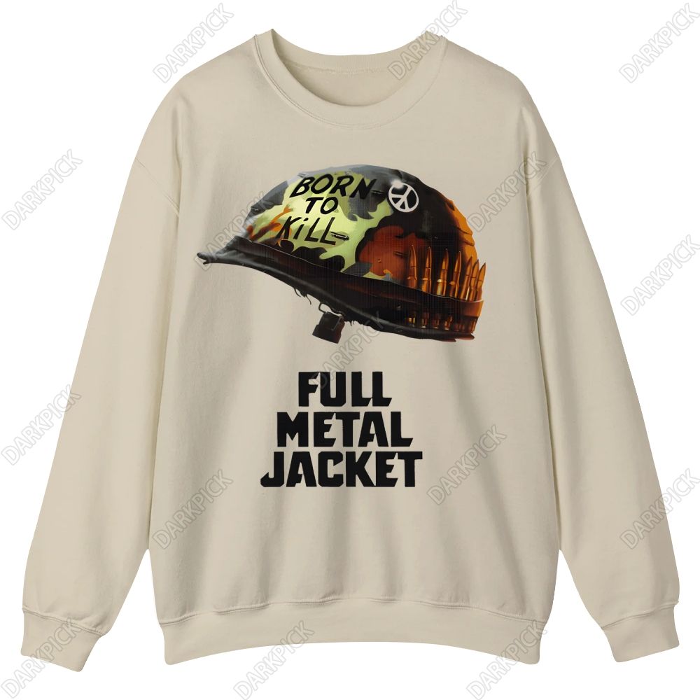 Full Metal Jacket Movie Casual Crewneck Sweatshirt