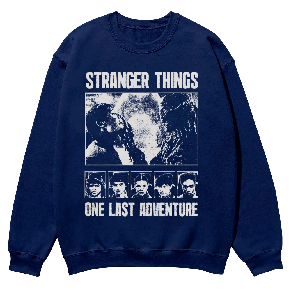 Stranger Things Casual Crewneck Sweatshirt