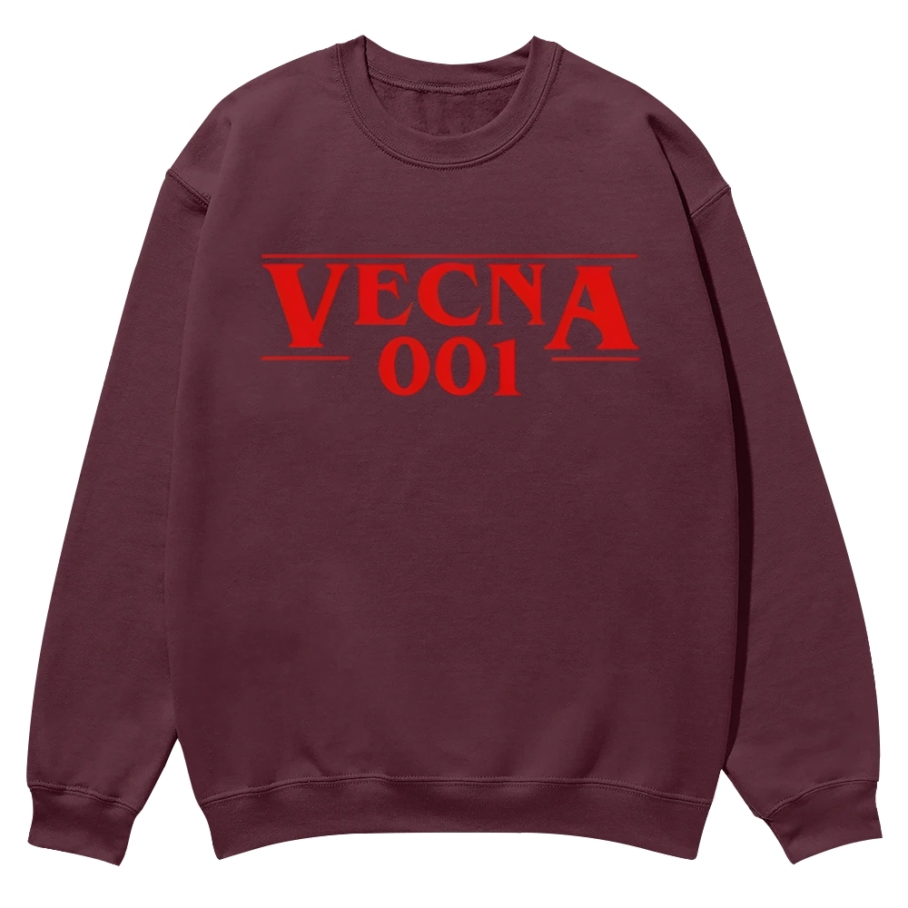 "Vecna 001" Stranger Things Casual Crewneck Sweatshirt