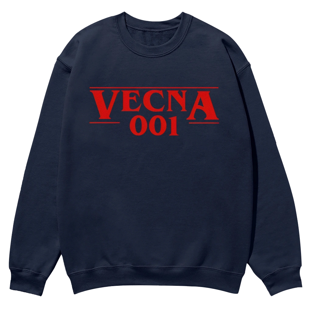 "Vecna 001" Stranger Things Casual Crewneck Sweatshirt