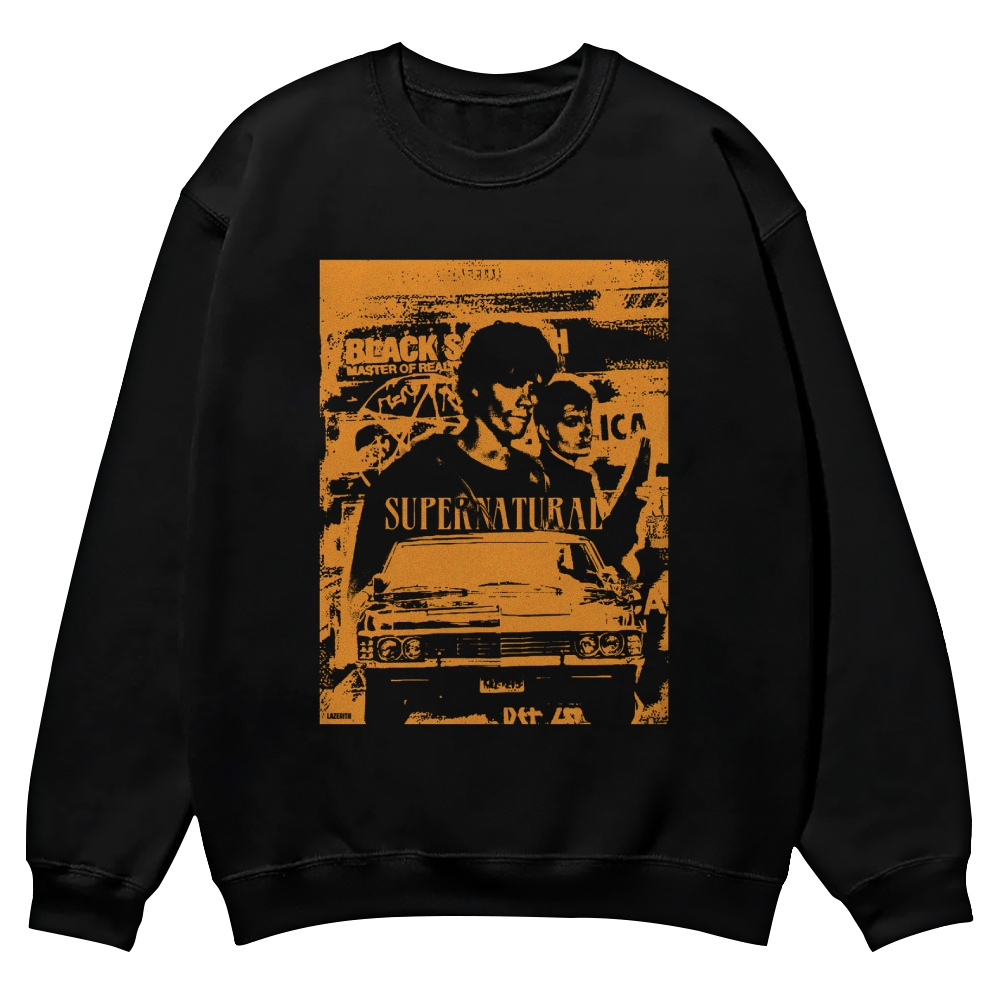 Supernatural  TV series Casual Crewneck Sweatshirt