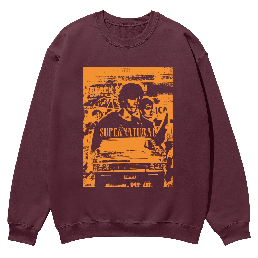 Supernatural  TV series Casual Crewneck Sweatshirt