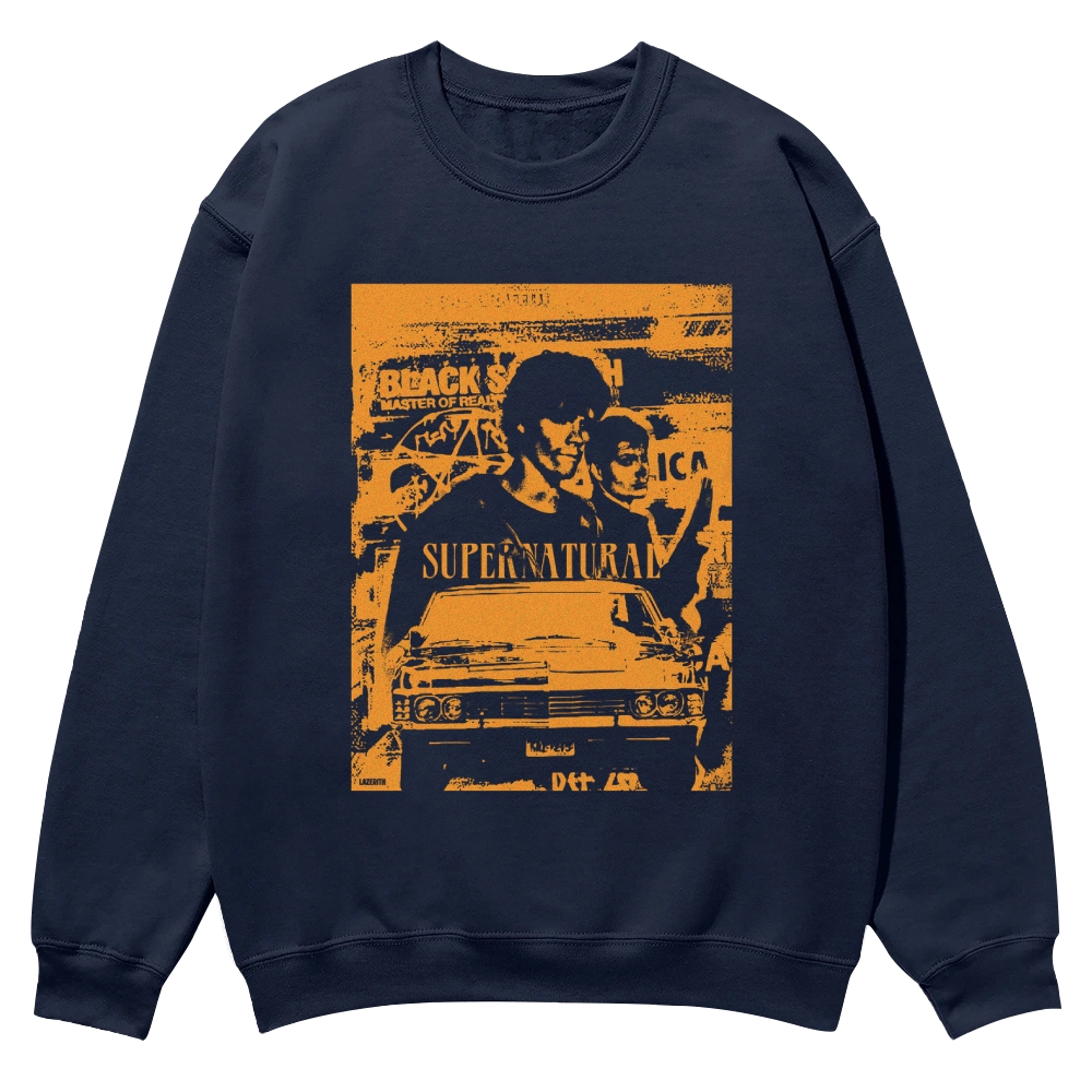 Supernatural  TV series Casual Crewneck Sweatshirt