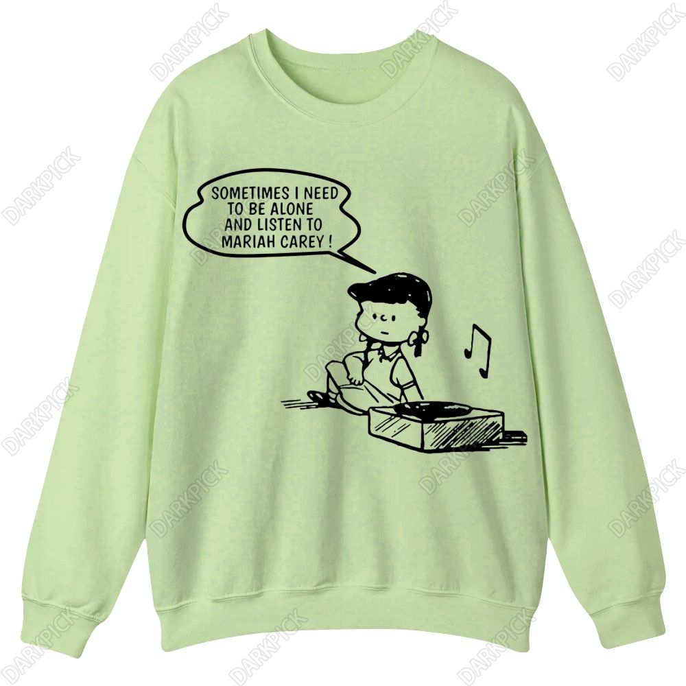 Mariah Carey Need To Listen Casual Crewneck Sweatshirt