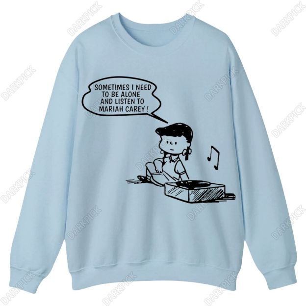 Mariah Carey Need To Listen Casual Crewneck Sweatshirt