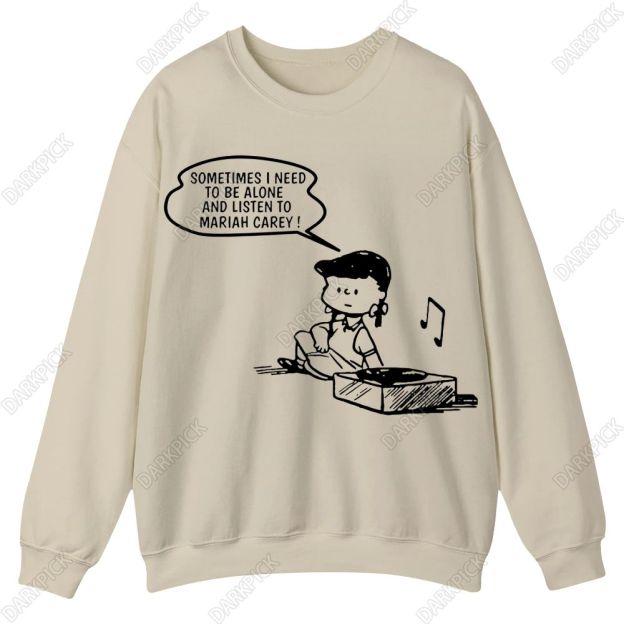 Mariah Carey Need To Listen Casual Crewneck Sweatshirt