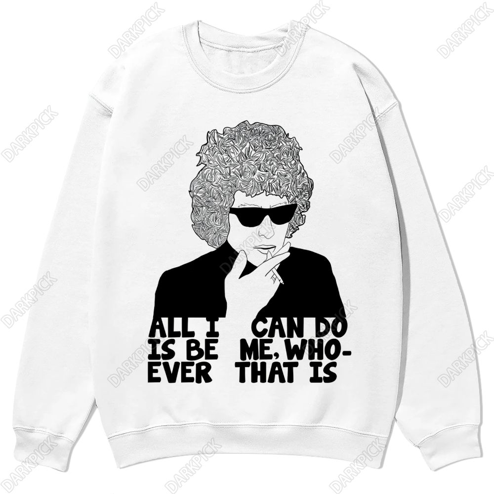Bob Dylan Casual Crewneck Sweatshirt