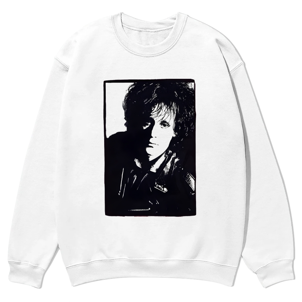 Robert Smith The Cure band Casual Crewneck Sweatshirt