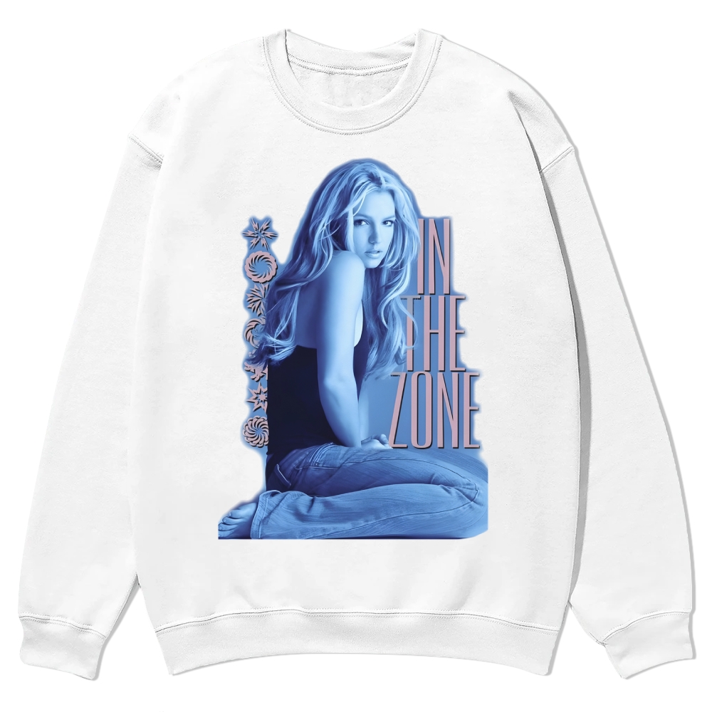 Vintage  Britney Spears Casual Crewneck Sweatshirt