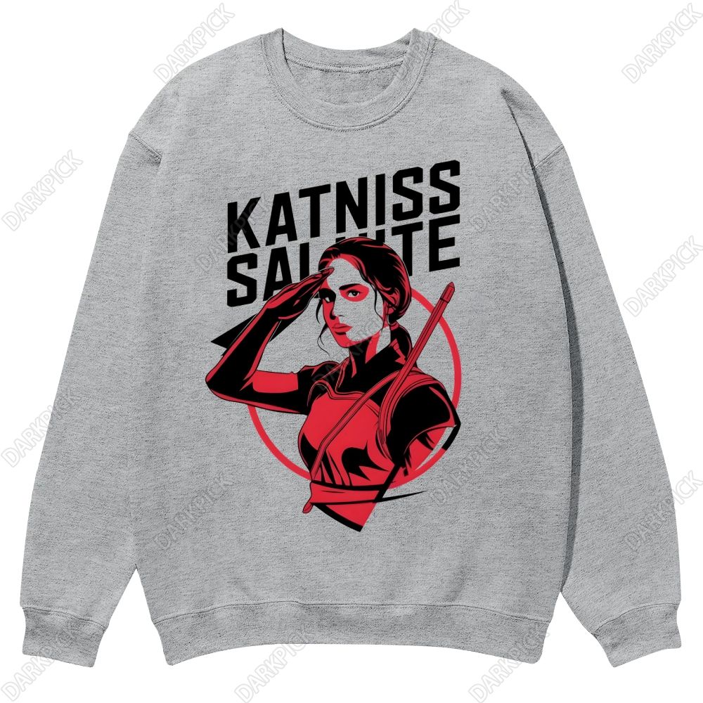 Katniss Everdeen Salute Casual Crewneck Sweatshirt