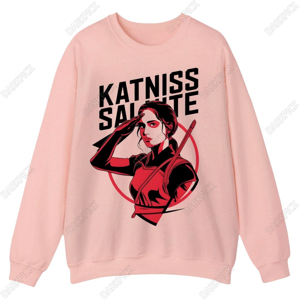 Katniss Everdeen Salute Casual Crewneck Sweatshirt