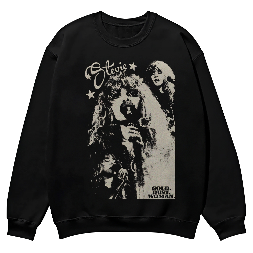 Stevie Nicks "Gold Dust Woman" Casual Crewneck Sweatshirt