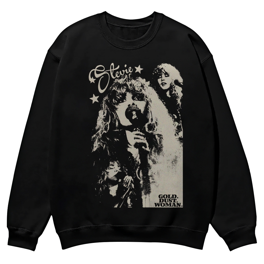 Stevie Nicks "Gold Dust Woman" Casual Crewneck Sweatshirt