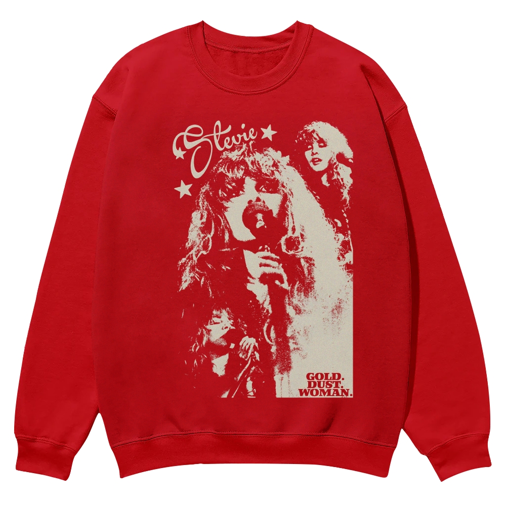 Stevie Nicks "Gold Dust Woman" Casual Crewneck Sweatshirt