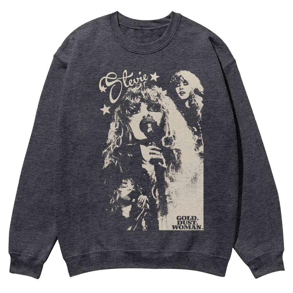 Stevie Nicks "Gold Dust Woman" Casual Crewneck Sweatshirt