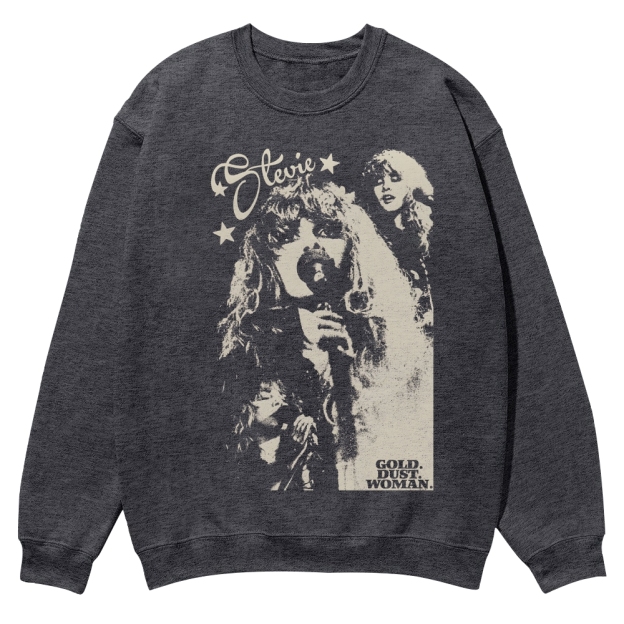 Stevie Nicks "Gold Dust Woman" Casual Crewneck Sweatshirt