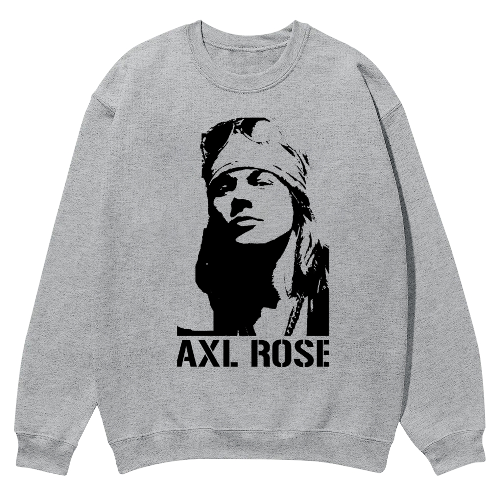 Axl Rose rock band Guns N' Roses Casual Crewneck Sweatshirt