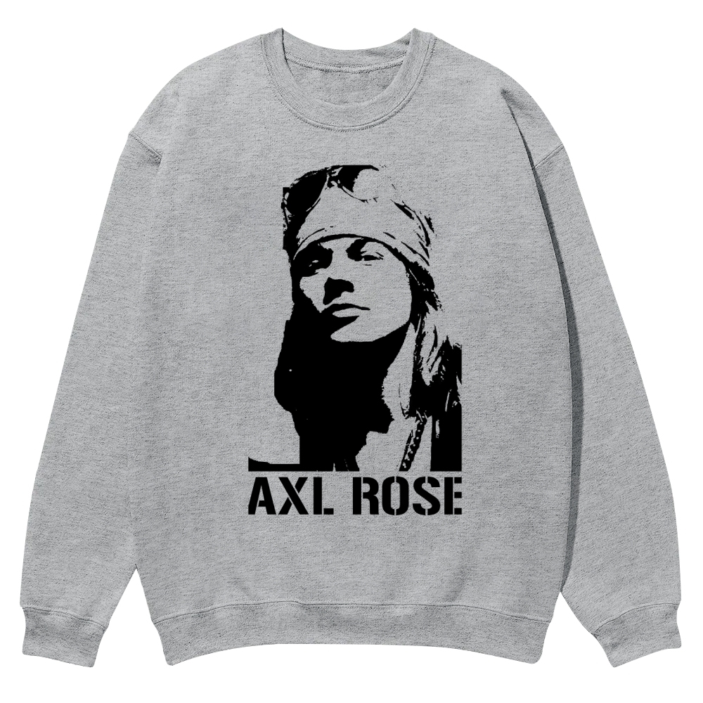 Axl Rose rock band Guns N' Roses Casual Crewneck Sweatshirt