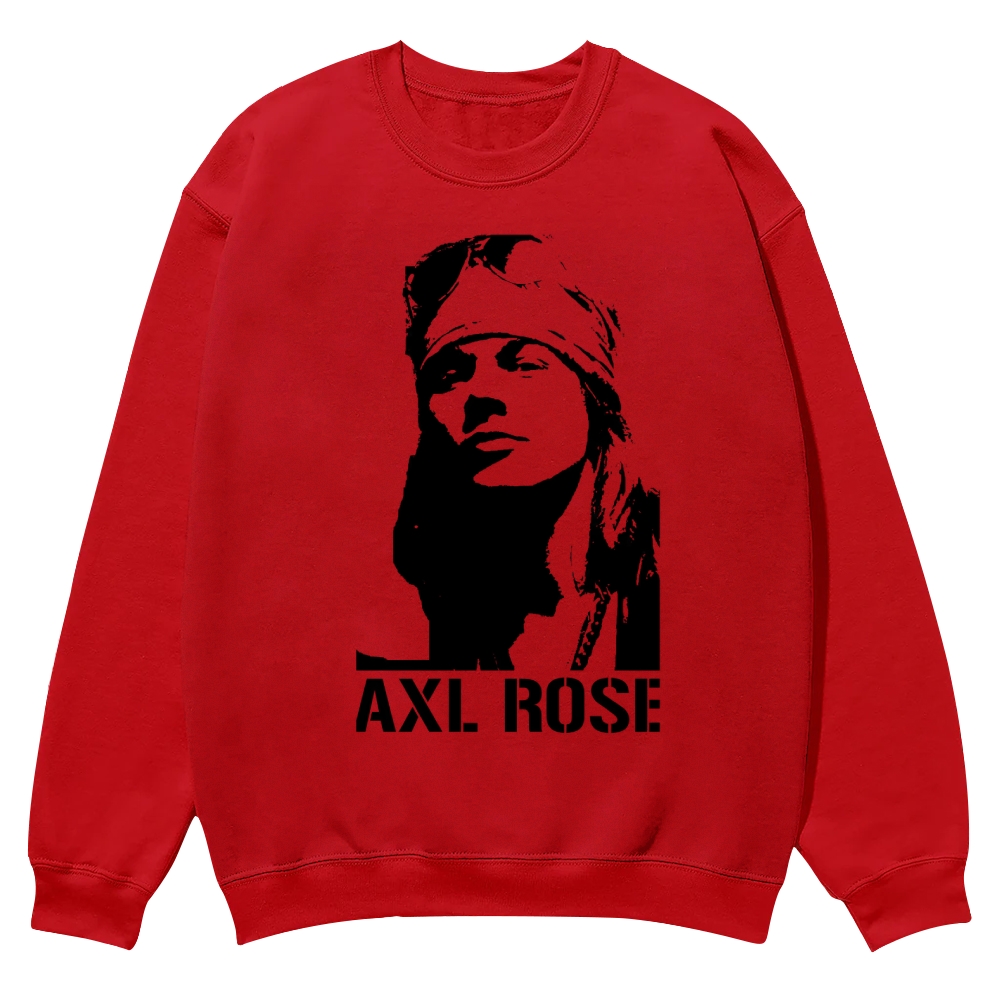 Axl Rose rock band Guns N' Roses Casual Crewneck Sweatshirt