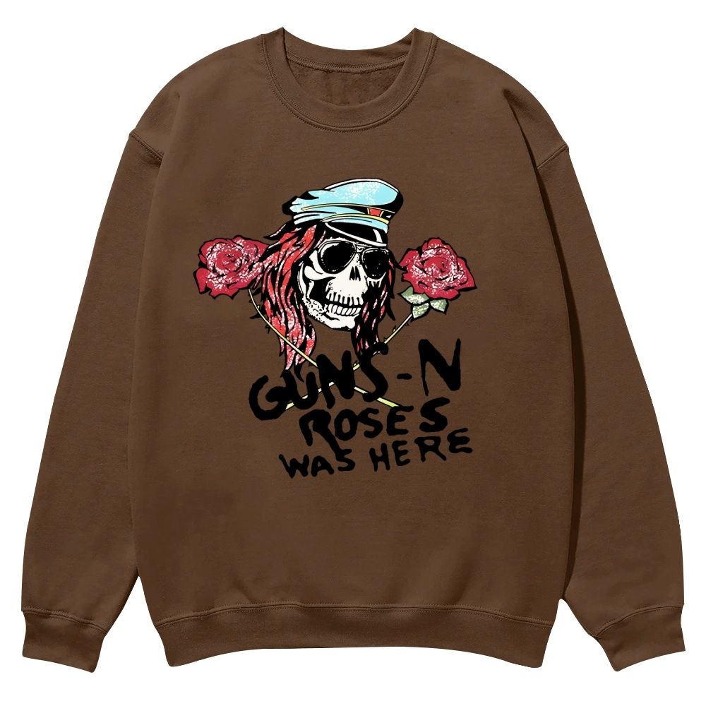 Axl Rose rock band Guns N' Roses Casual Crewneck Sweatshirt