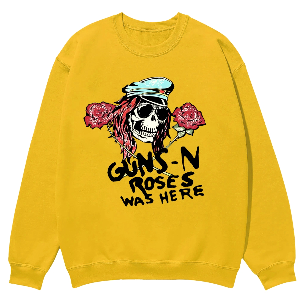 Axl Rose rock band Guns N' Roses Casual Crewneck Sweatshirt