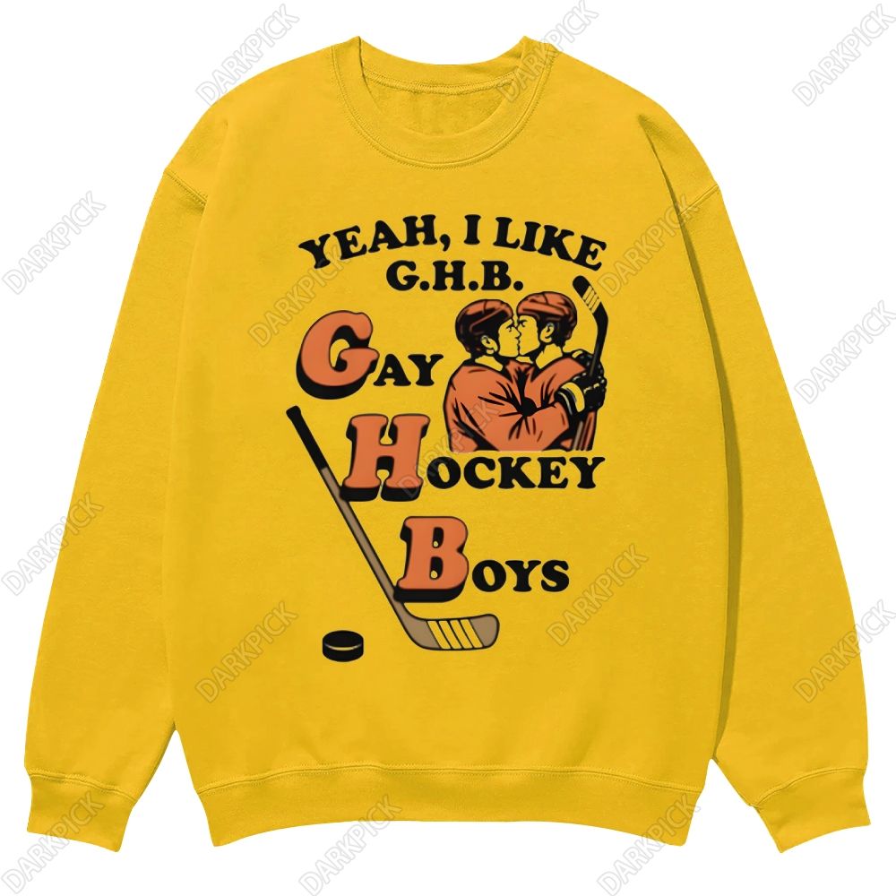 Yeah, I Like G.H.B Casual Crewneck Sweatshirt