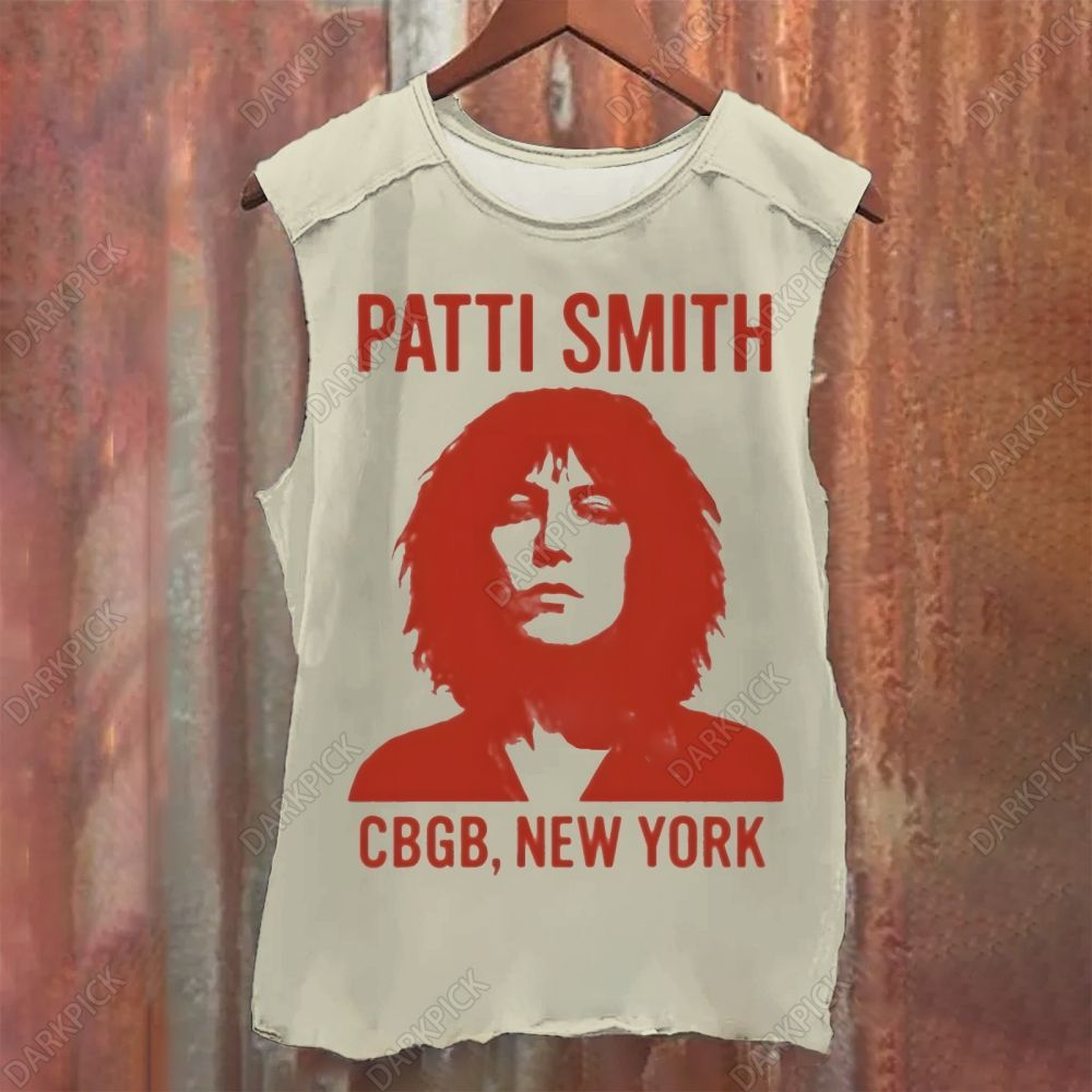 Patti Smith Singer Tank Top