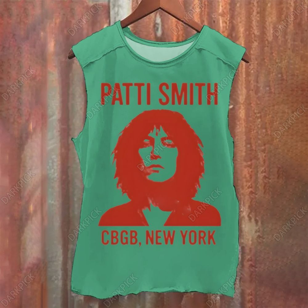 Patti Smith Singer Tank Top