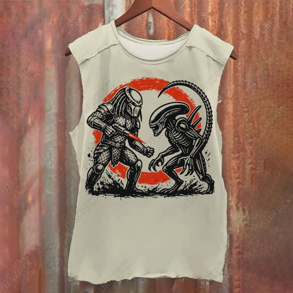 Predator Vs Alien Tank Top